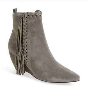 NWT FREE PEOPLE | Fringed Booties